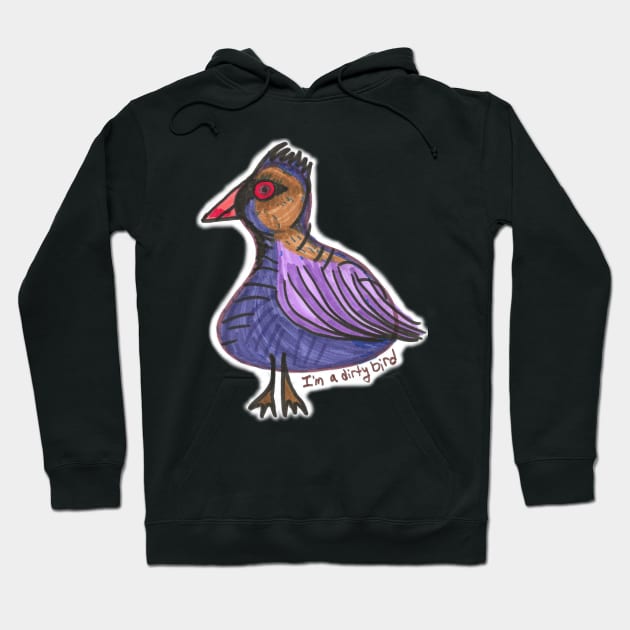 Dirty Birdy Hoodie by SassySpike